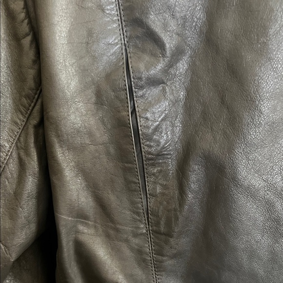 Vintage Wilsons LeatherJacket /dark gray - Picture 7 of 9